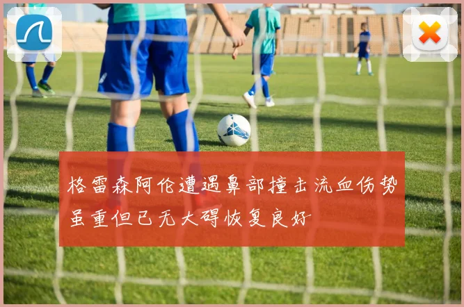 格雷森阿伦遭遇鼻部撞击流血伤势虽重但已无大碍恢复良好